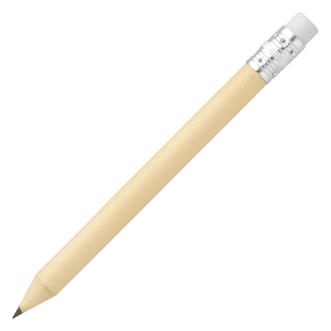 Wooden pencil HB with eraser