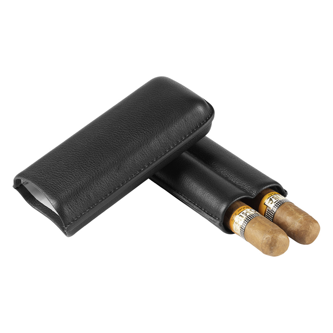 Genuine leather cigar case 