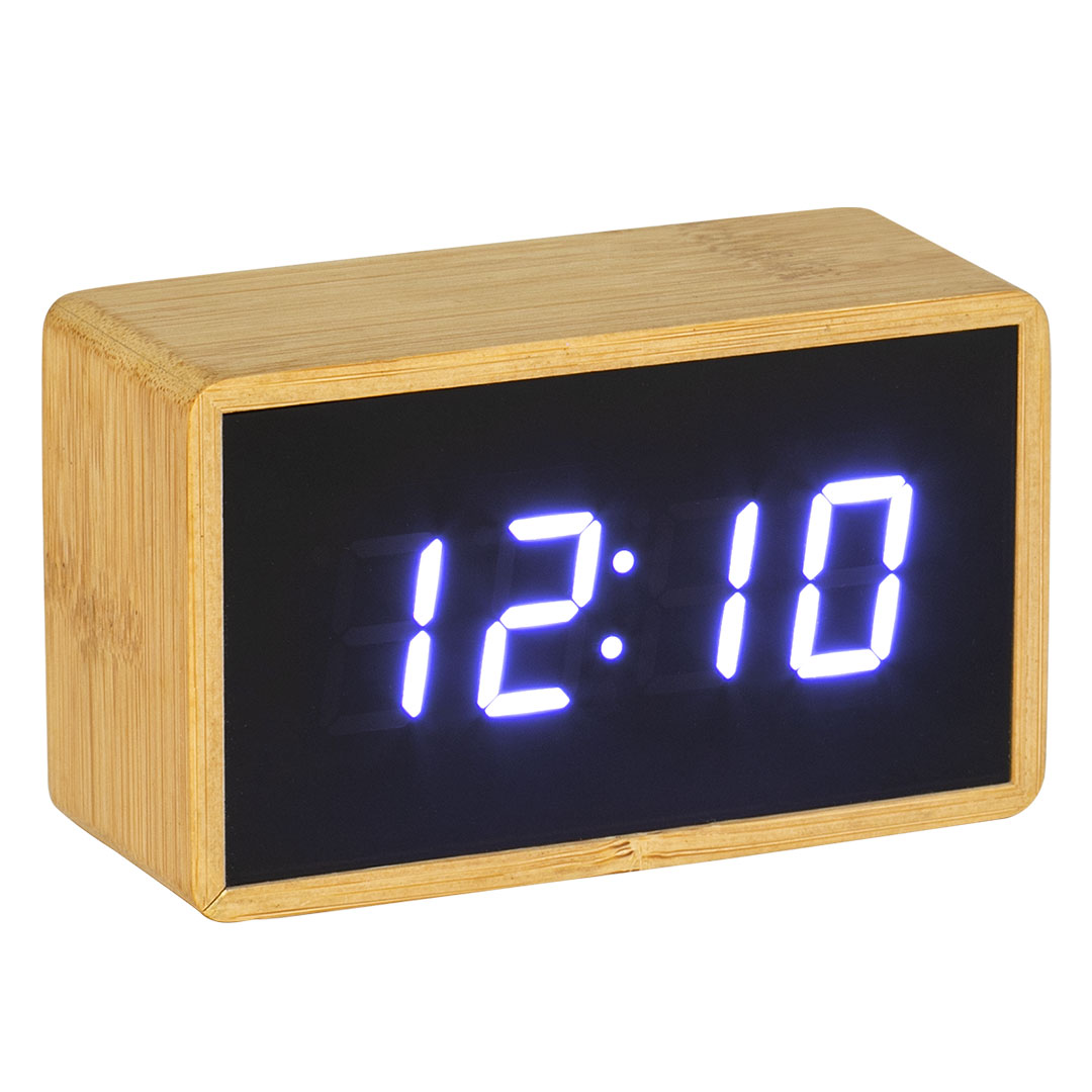 LCD desk clock