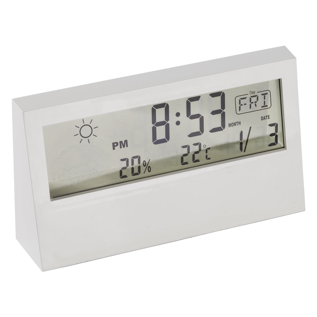 LCD desk clock