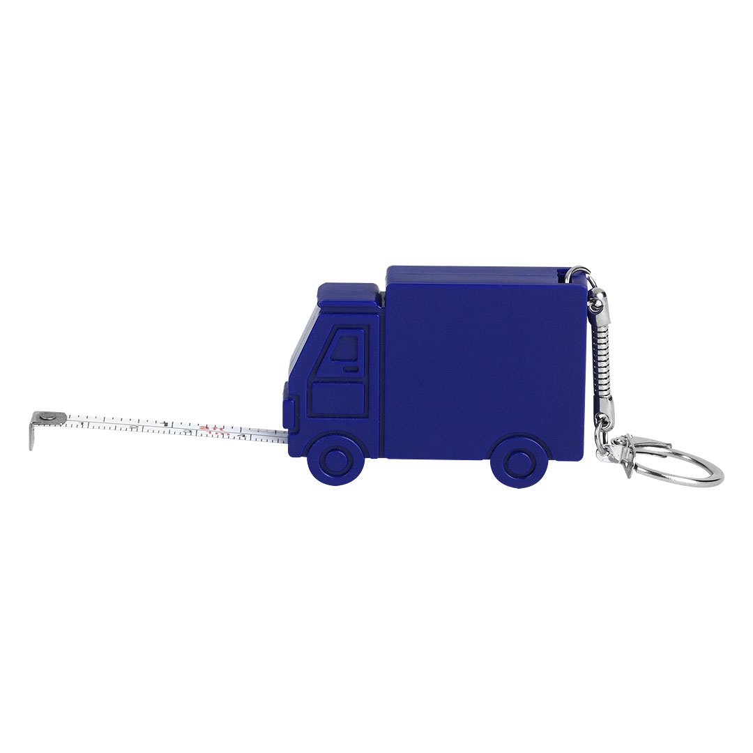 Plastic key holder with measuring tape, 1 m