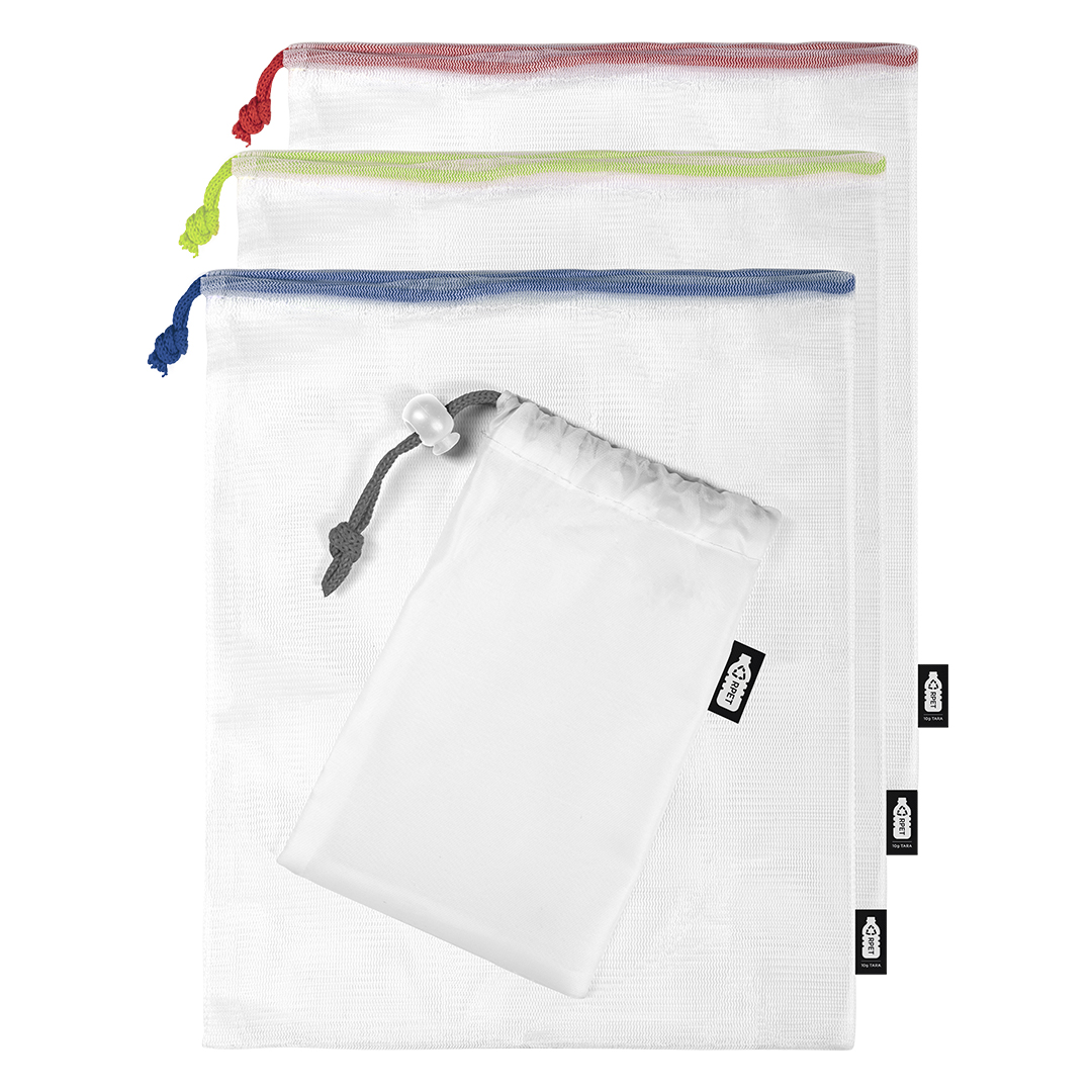 RPET bags for fruits and vegetables, 3/1