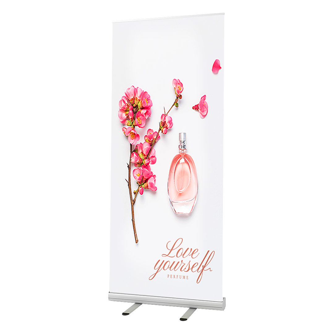 Aluminium roll up baner