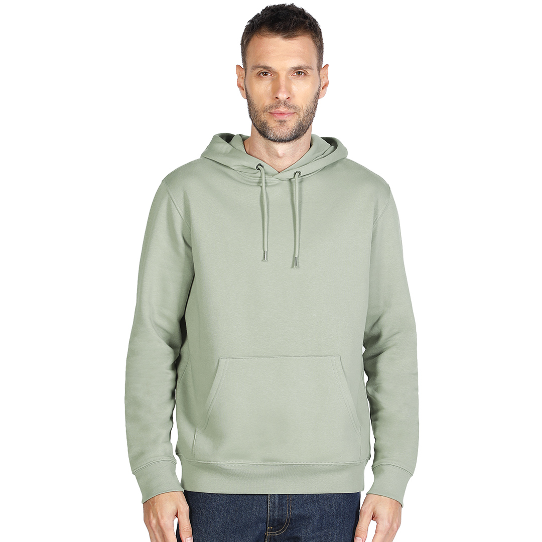 Organic cotton hooded sweatshirt, 280 g/m2