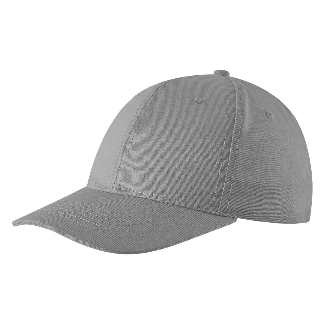 Cap with 6 panels, velcro back closure