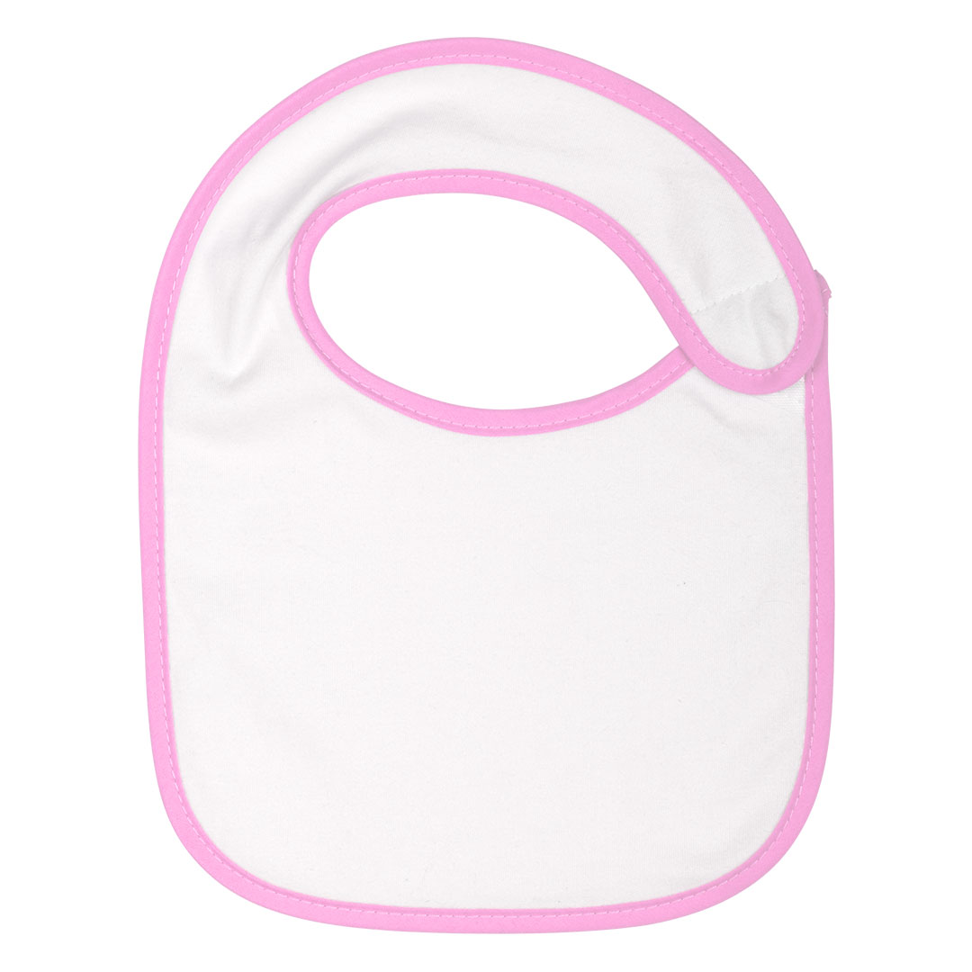 Baby bib with velcro closure, 180 g/m2