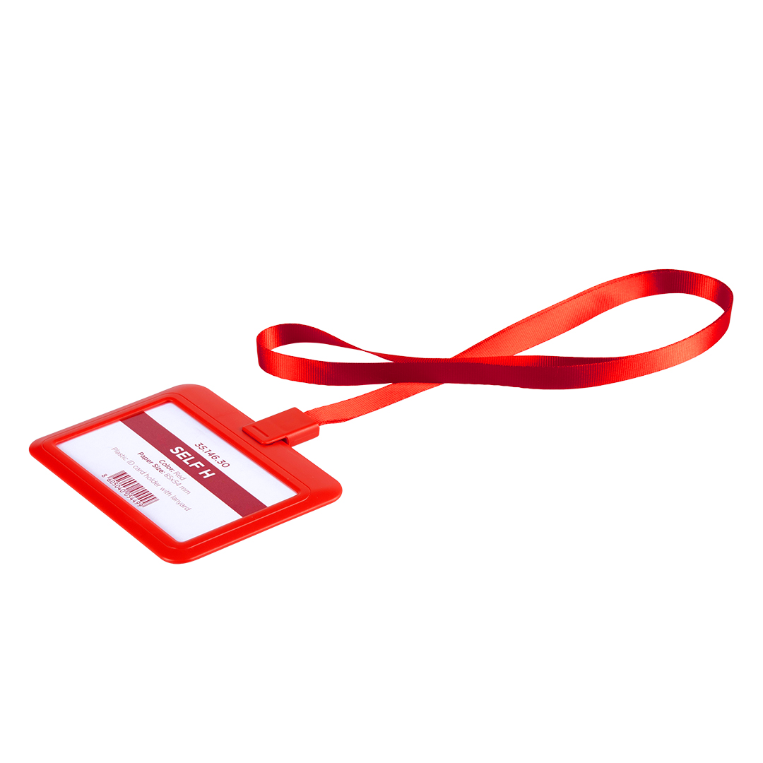 Plastic ID holder