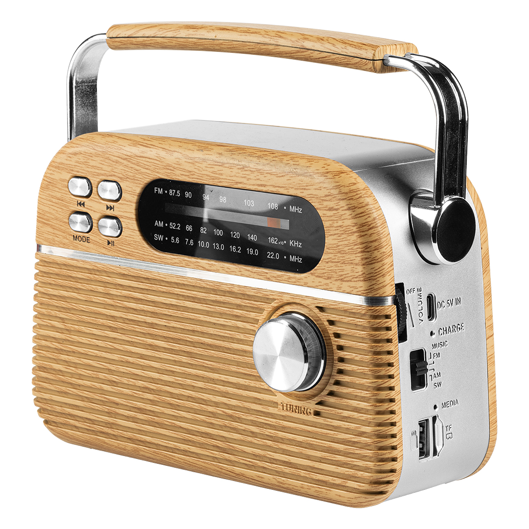 Radio and wireless speaker, 3W