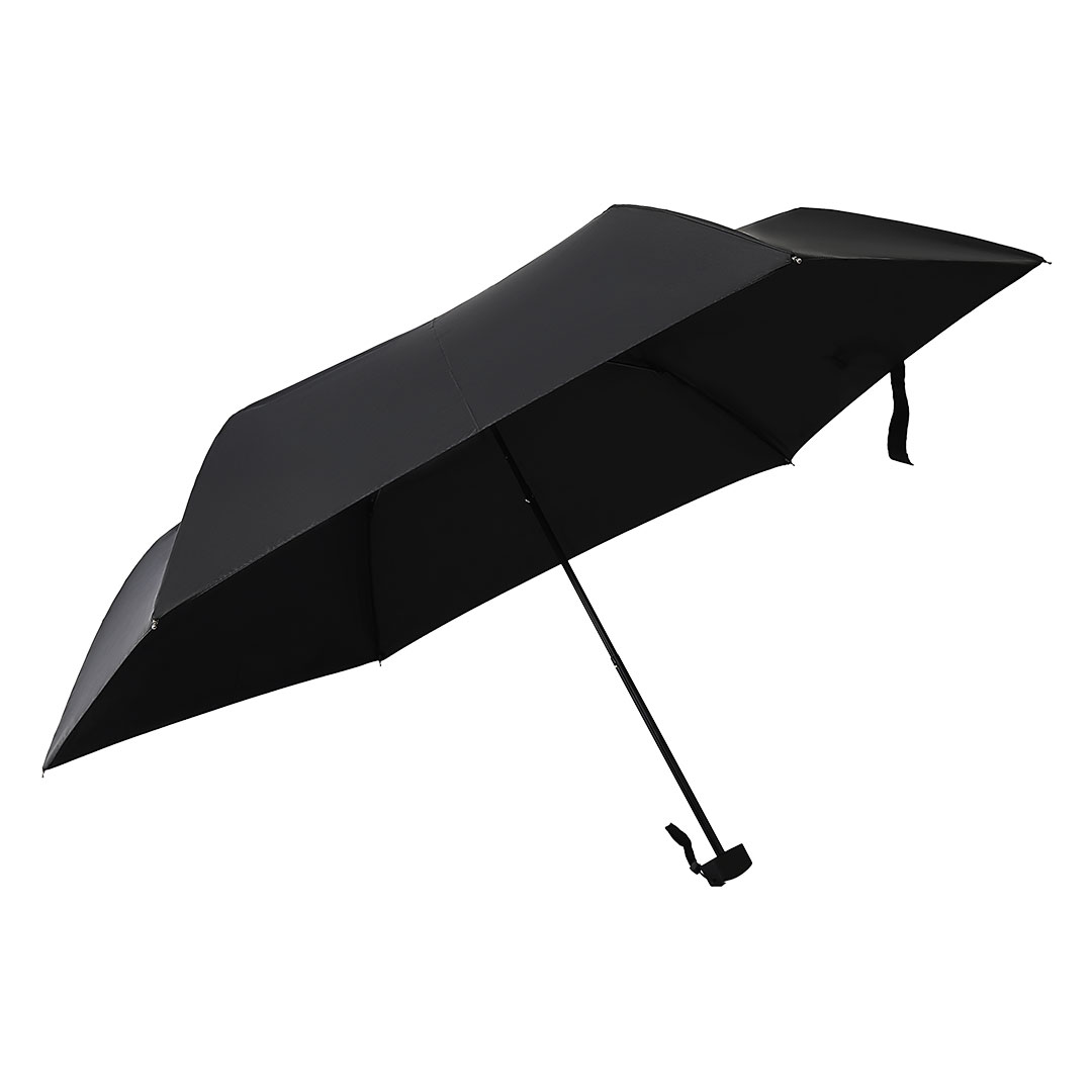 Foldable umbrella with manual opening